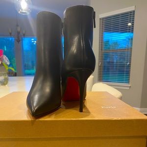 Christian Louboutin So Kate leather Booties